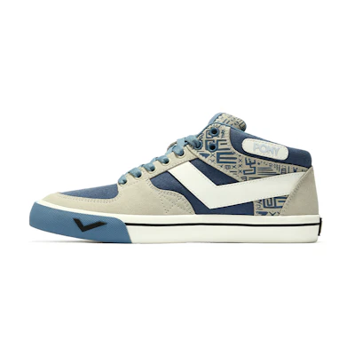 PONY Skateboard Sneaker 'Grey Blue'