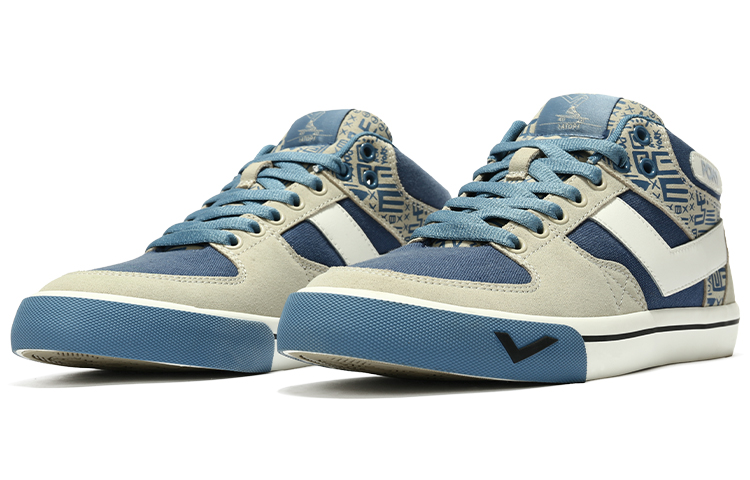 PONY Skateboard Sneaker 'Grey Blue' 圖 3
