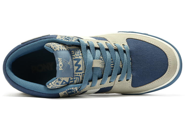 PONY Skateboard Sneaker 'Grey Blue' 圖 4
