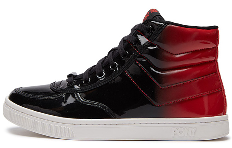 Buy PONY Slam Dunk 休閒 高幫 板鞋 男款 黑紅