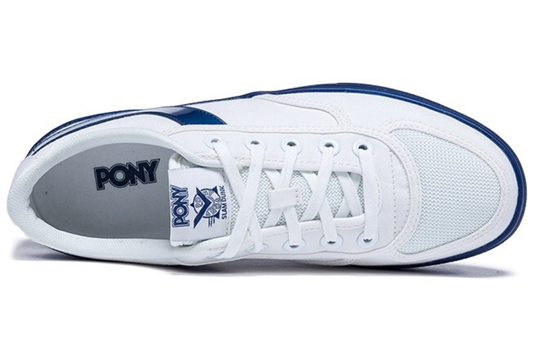 PONY Slam Dunk Low 'White Blue' 圖 4