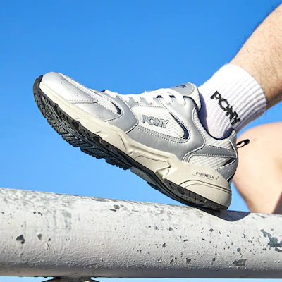 PONY Sneaker Low ''Silber'' 242U1MJ05 Details for PONY Sneaker Low ''Silber'' 242U1MJ05