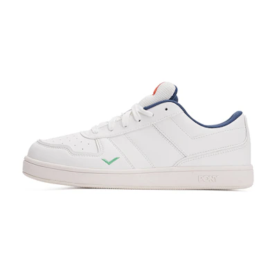 PONY Street Classic Low 'White and Navy'