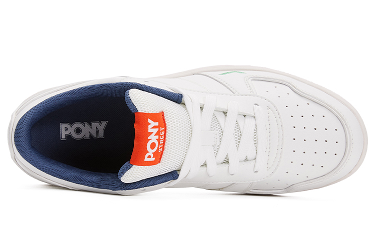 PONY Street Classic Low 'White and Navy' 圖 3