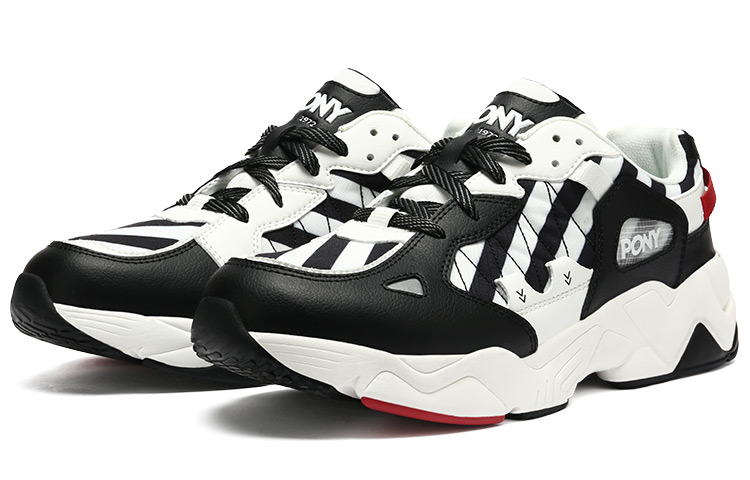 PONY Vintage Fashion Dad Shoe 'Black' 圖 3