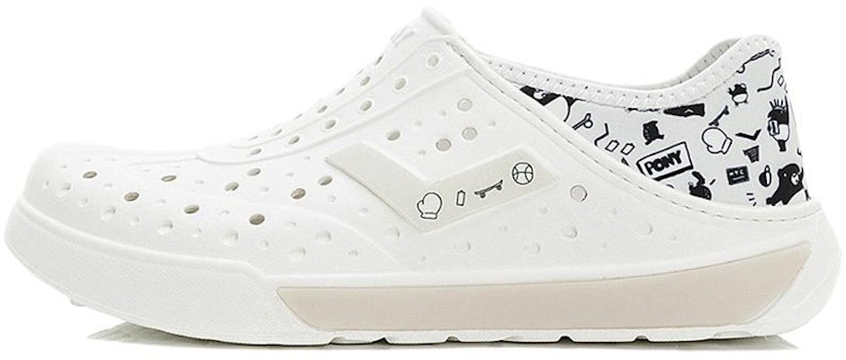 PONY x Enjoy Clog 'Black and White' 23U1SA08RW Buy PONY x Enjoy Clog 'Black and White' 23U1SA08RW