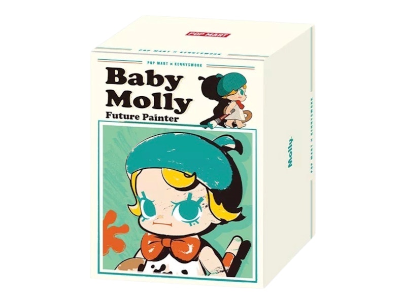 Buy Pop Mart Baby Molly Future Painter Figurine Kotak Misteri Tunggal