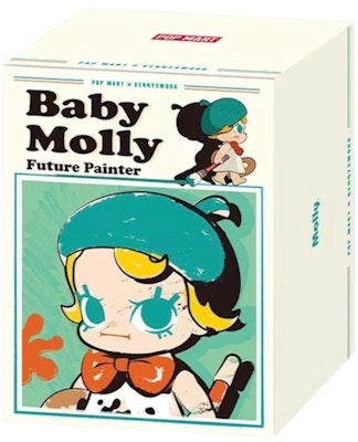 Pop Mart Baby Molly Future Painter Figurine Single Blind Box Buy Pop Mart Baby Molly Future Painter Figurine Single Blind Box