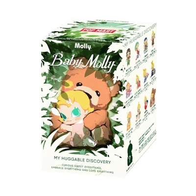 Pop Mart Baby Molly My Huggable Discovery Figures Single Blind Box
