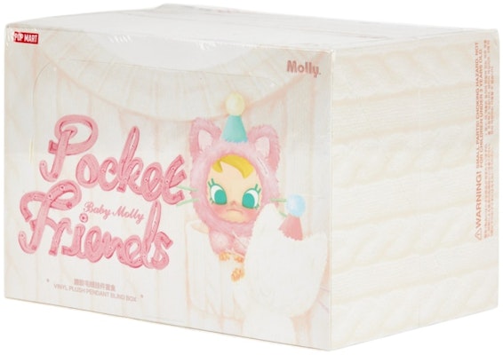 Pop Mart Baby Molly Pocket Friends Series Vinyl Plush Pendant Sealed Case (6 Blind Box) Shop Pop Mart Baby Molly Pocket Friends Series Vinyl Plush Pendant Sealed Case (6 Blind Box)