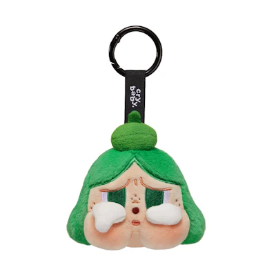 Pop Mart CRYBABY CHEER UP, BABY! Plush Pendant Green