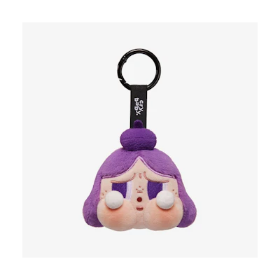 Pop Mart CRYBABY CHEER UP, BABY! Plush Pendant Purple