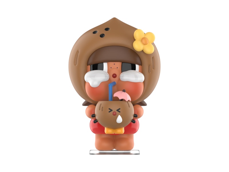 Pop Mart CRYBABY Coconut Figure Brown