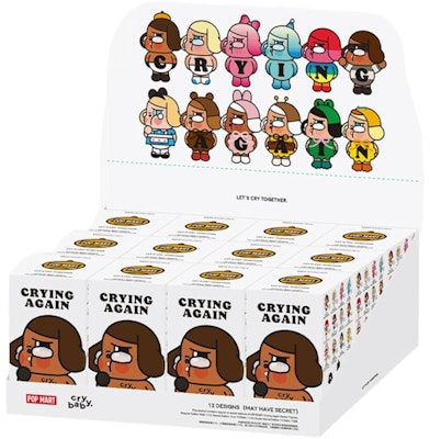 Pop Mart Crybaby Crying Again Series Figure Sealed Case (12 Blind Box) Buy Pop Mart Crybaby Crying Again Series Figure Sealed Case (12 Blind Box)
