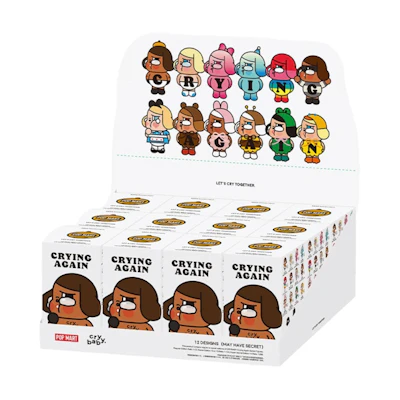 Pop Mart Crybaby Crying Again Figure Sealed Case (12 Blind Box)