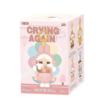 Pop Mart CryBaby Crying Again Vinyl Face Plush Single Blind Box