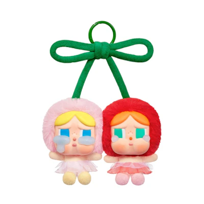 Pop Mart CryBaby Crying For Love (Love You Cherry Much) Vinyl Plush Hanging Card