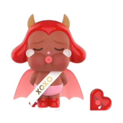 Pop Mart CryBaby Crying For Love Kiss Kiss-Devil Version Figure