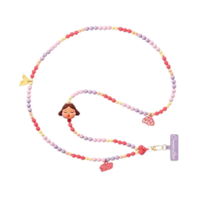 Pop Mart CryBaby Crying For Love Kiss Kiss-Angel Version Phone Charm