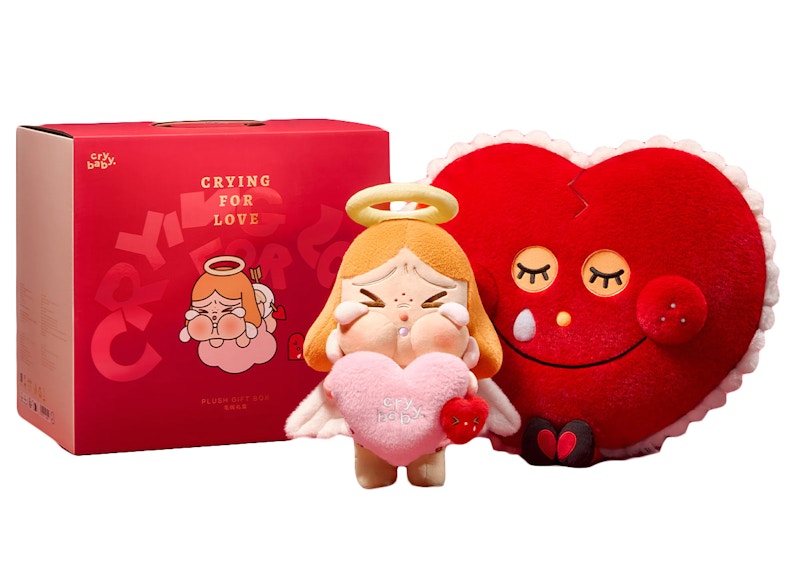 Pop Mart CryBaby Crying For Love Series Plush Gift Box
