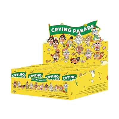 Pop Mart CRYBABY Crying Parade Series Figures Sealed Case (12 Blind Box)