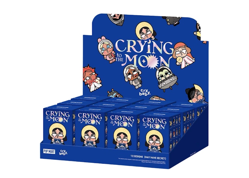 Pop Mart CRYBABY Crying to the Moon Series Figures Sealed Case (12 Blind Box)