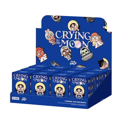 Pop Mart CRYBABY Crying to the Moon Series Figures Sealed Case (12 Blind Box)
