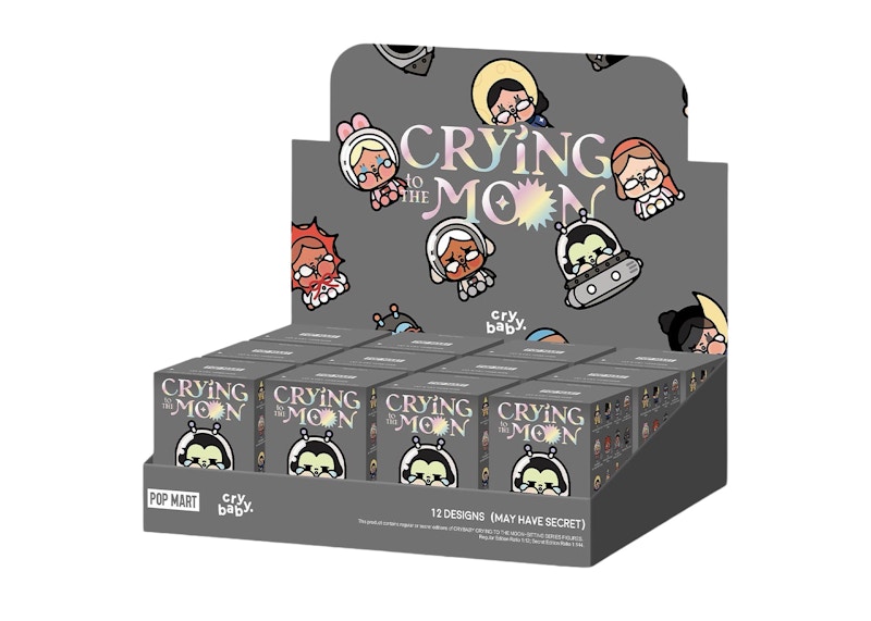 Pop Mart CRYBABY Crying to the Moon Sitting Series Figures Sealed Case (12 Blind Box)