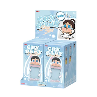 Pop Mart CRYBABY SHINY SHINY Series Card Holder Sealed Case (6 Blind Box)