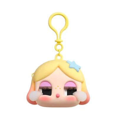 Pop Mart CRYBABY SHINY SHINY Series Earphone Case Gold