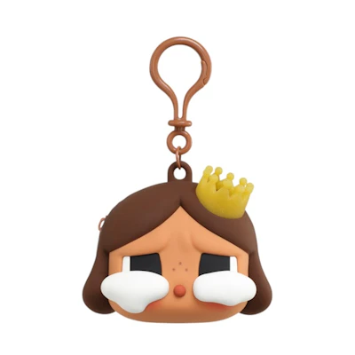 Pop Mart CRYBABY SHINY SHINY Series Earphone Case Brown