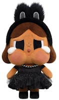 Pop Mart CRYBABY SHINY SHINY Series Plush Doll Black Pop Mart CRYBABY SHINY SHINY Series Plush Doll Black