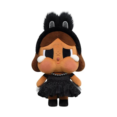 Pop Mart CRYBABY SHINY SHINY Series Plush Doll Black