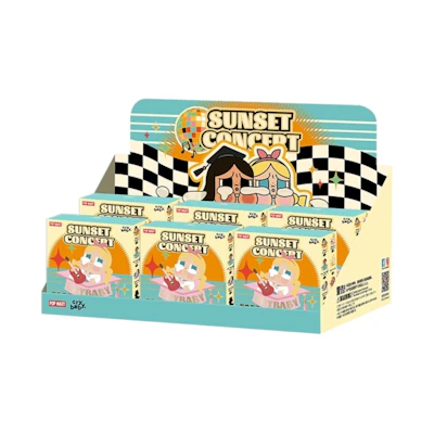 Pop Mart CRYBABY Sunset Concert Series Badge Sealed Case (6 Blind Box)
