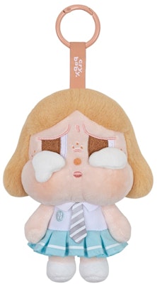 Pop Mart CRYBABY Sunset Concert Series Plush Pendant Beige Blue Buy Pop Mart CRYBABY Sunset Concert Series Plush Pendant Beige Blue