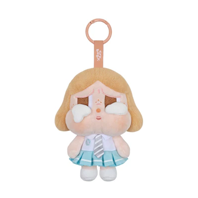 Pop Mart CRYBABY Sunset Concert Plush Pendant Beige Blue