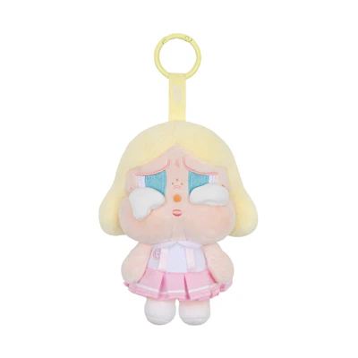 Pop Mart CRYBABY Sunset Concert Plush Pendant Pink White