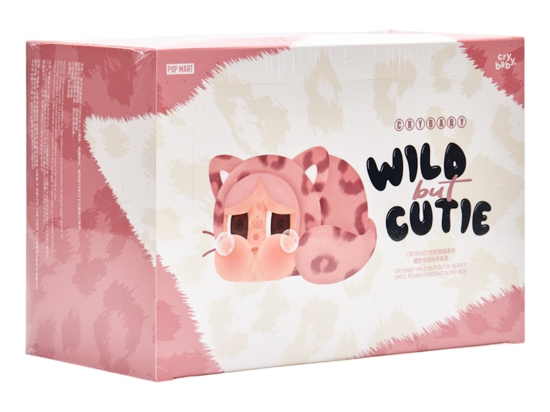 Order 泡泡玛特 CRYBABY Wild but Cutie 系列盲盒挂件公仔整盒（6只装）
