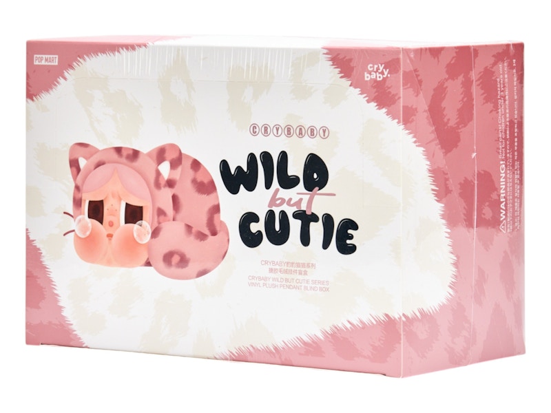 Lookbook 泡泡玛特 CRYBABY Wild but Cutie 系列盲盒挂件公仔整盒（6只装）