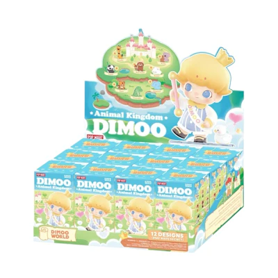 Pop Mart Dimoo Animal Kingdom Figures Sealed Case (12 Blind Box)