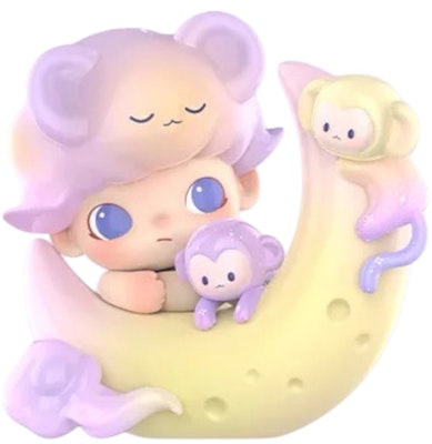 Pop Mart Dimoo 動物王國系列 猴子捕月(隱藏版)公仔 Buy Pop Mart Dimoo 動物王國系列 猴子捕月(隱藏版)公仔