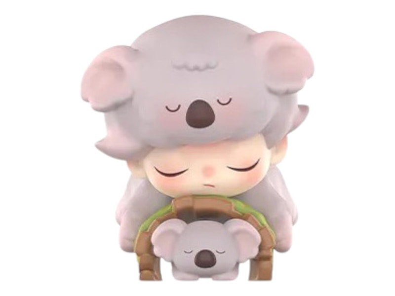 Pop Mart Dimoo Animal Kingdom Series Sleepy Koala Figure