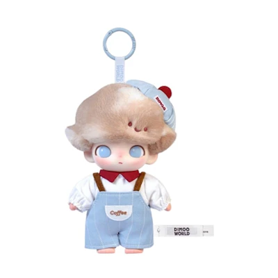 Pop Mart DIMOO Crush on Coffee Series Vinyl Plush Blister Pack