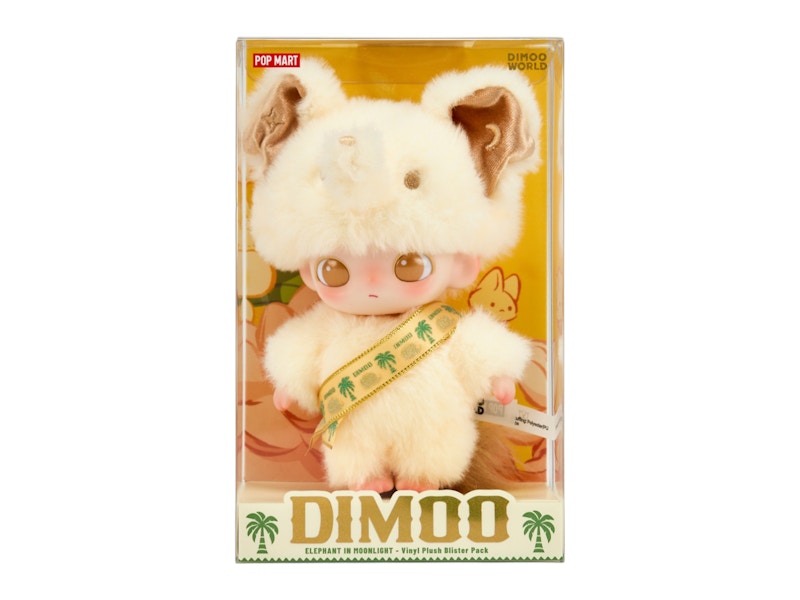 Pop Mart Dimoo Elephant in Moonlight Series (Thailand Exclusive) Vinyl Plush Pendant