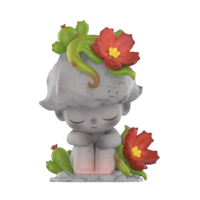 Pop Mart Dimoo No One's Gonna Sleep Tonight Series Maneater Flower on a Statue (Secret Edition) Figure