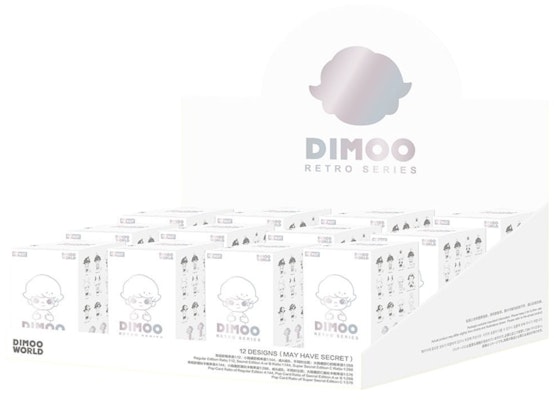 ポップマート Dimoo レトロシリーズ フィギュア シールケース (12個入りブラインドボックス) Buy ポップマート Dimoo レトロシリーズ フィギュア シールケース (12個入りブラインドボックス)