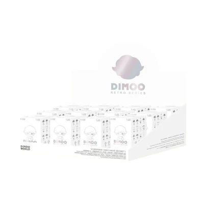 Pop Mart Dimoo Retro Figures Sealed Case (12 Blind Box)