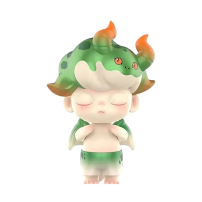 Pop Mart Dimoo Retro Series Little Green Dragon Figure
