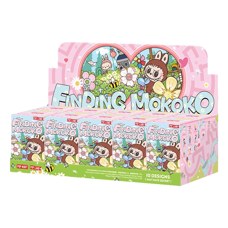 Pop Mart Finding Mokoko Series Figures Sealed Case (10 Blind Box)