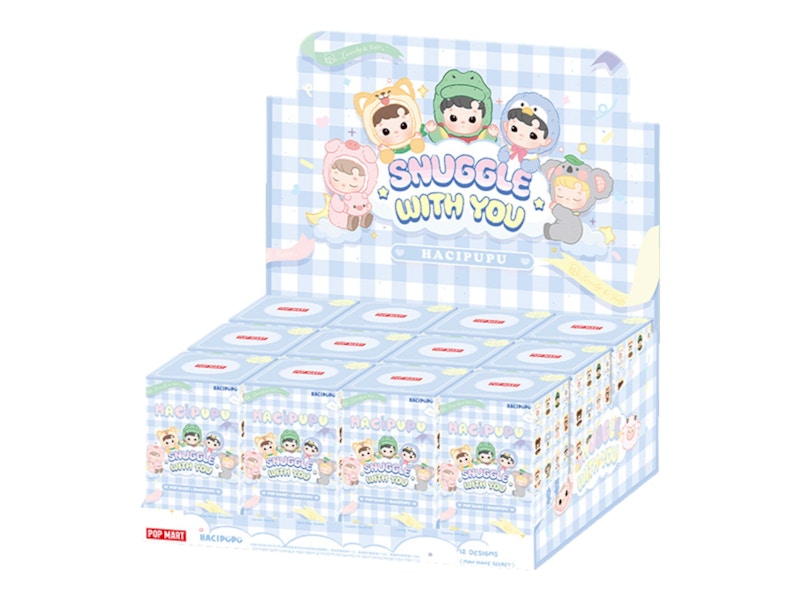 Pop Mart HACIPUPU Snuggle With You Series Sealed Case (12 Blind Box)